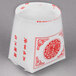 A white container with red writing that says "16 oz. SmartServ Chinese / Asian Take-Out Container"