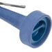 A blue T&S Pet Grooming spray valve with a metal handle.