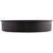 An American Metalcraft hard coat anodized aluminum round cake pan with straight sides.