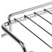 A Bakers Pride stainless steel oven rack with two bars.