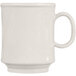 A white GET Santa Fe Tritan mug with a handle.