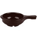 A black GET Ultraware bowl with handle.