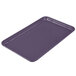 A purple rectangular Cambro fiberglass tray.