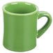 A green CAC Venice Hartford mug with a handle.