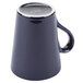 A cobalt blue CAC Venice Victory mug with a handle.