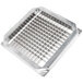 A stainless steel Nemco blade and holder assembly with a grid pattern of holes.