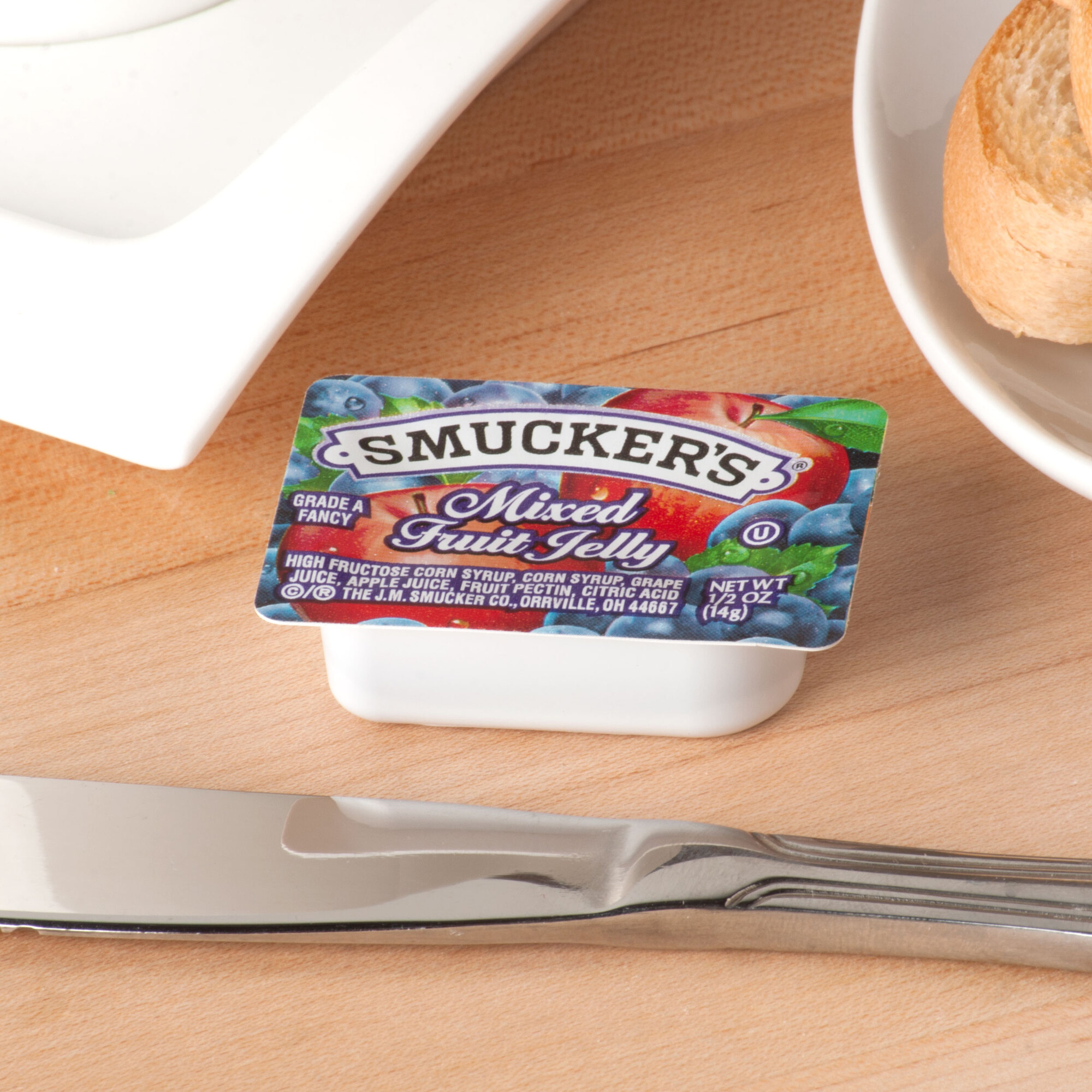 Smucker's Mixed Fruit Jelly .5 oz. Portion Cups 200/Case
