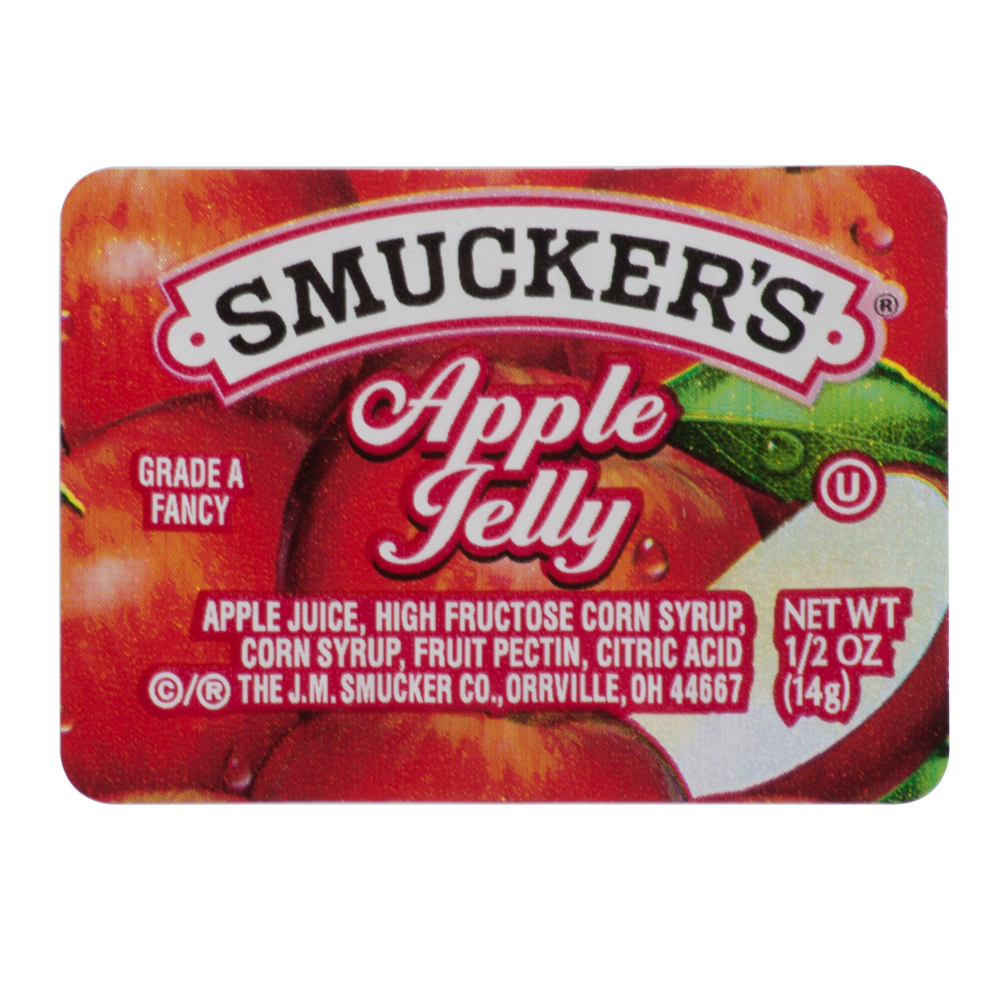 Smucker's Apple Jelly (200) .5 oz. Portion Cups / Case