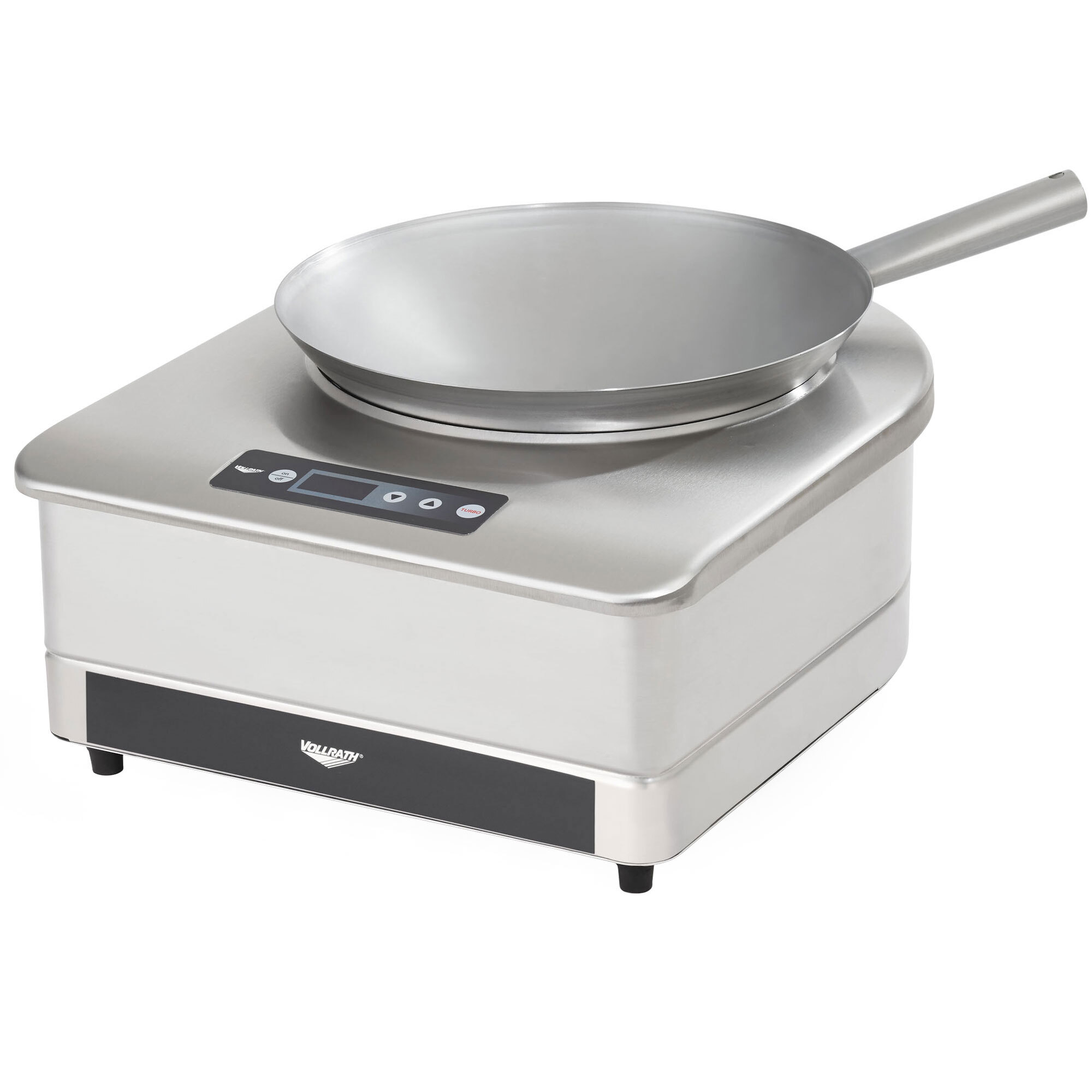 Vollrath 6958301 Countertop Induction Wok Range with Carbon Steel Wok