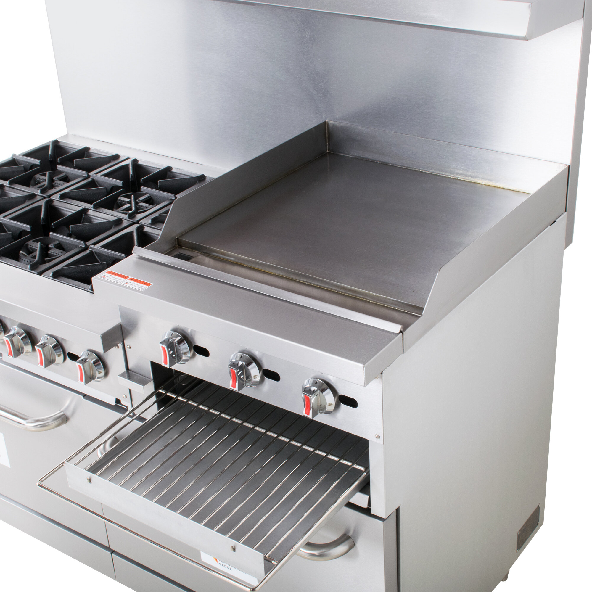 Cooking Performance Group S60GS24N Natural Gas 6 Burner 60" Range