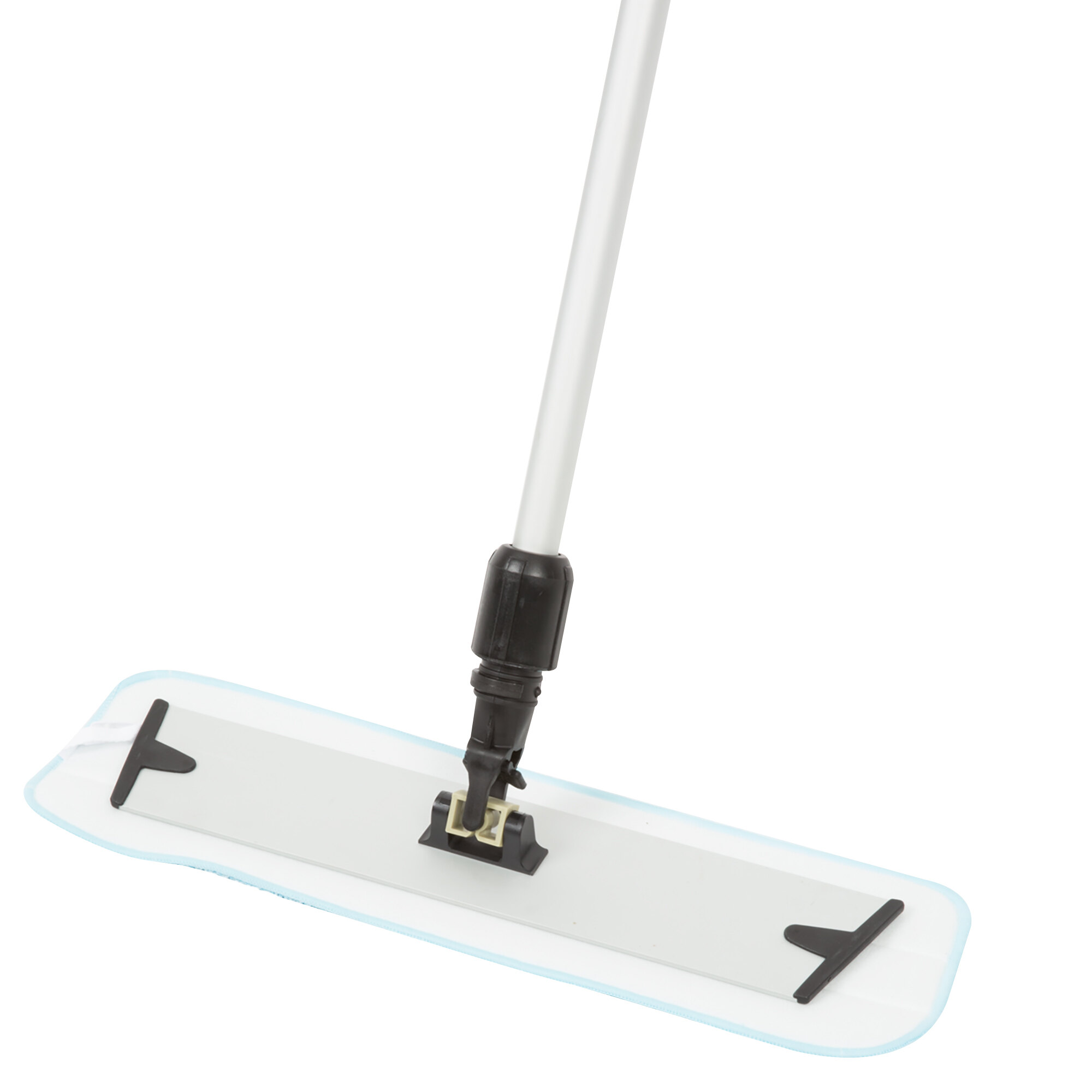 18" Microfiber Wet Mop Kit with ColorCoded Pads and Mop Bucket