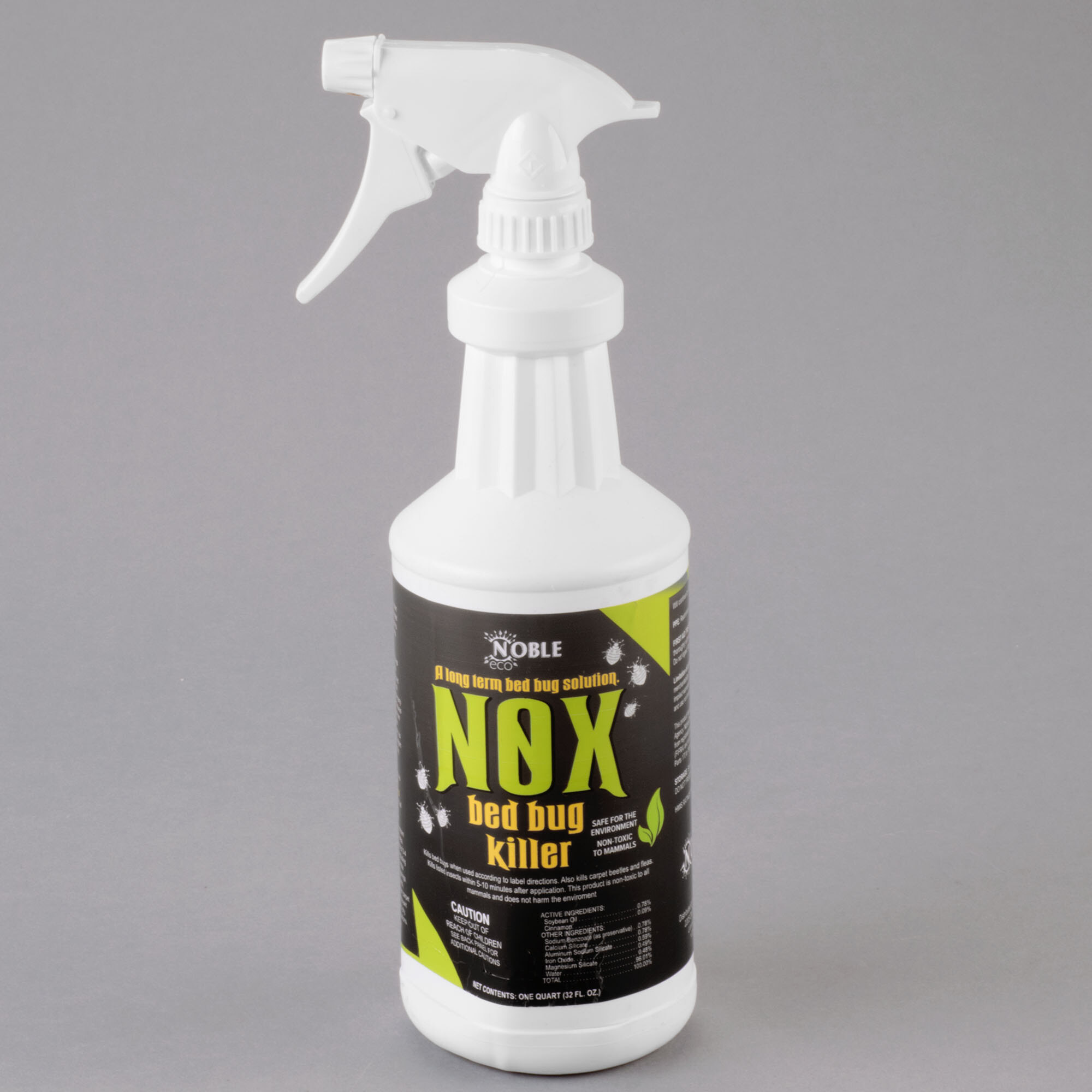Noble Eco 1 Qt. / 32 oz. Nox Water Based Bed Bug Killer Spray