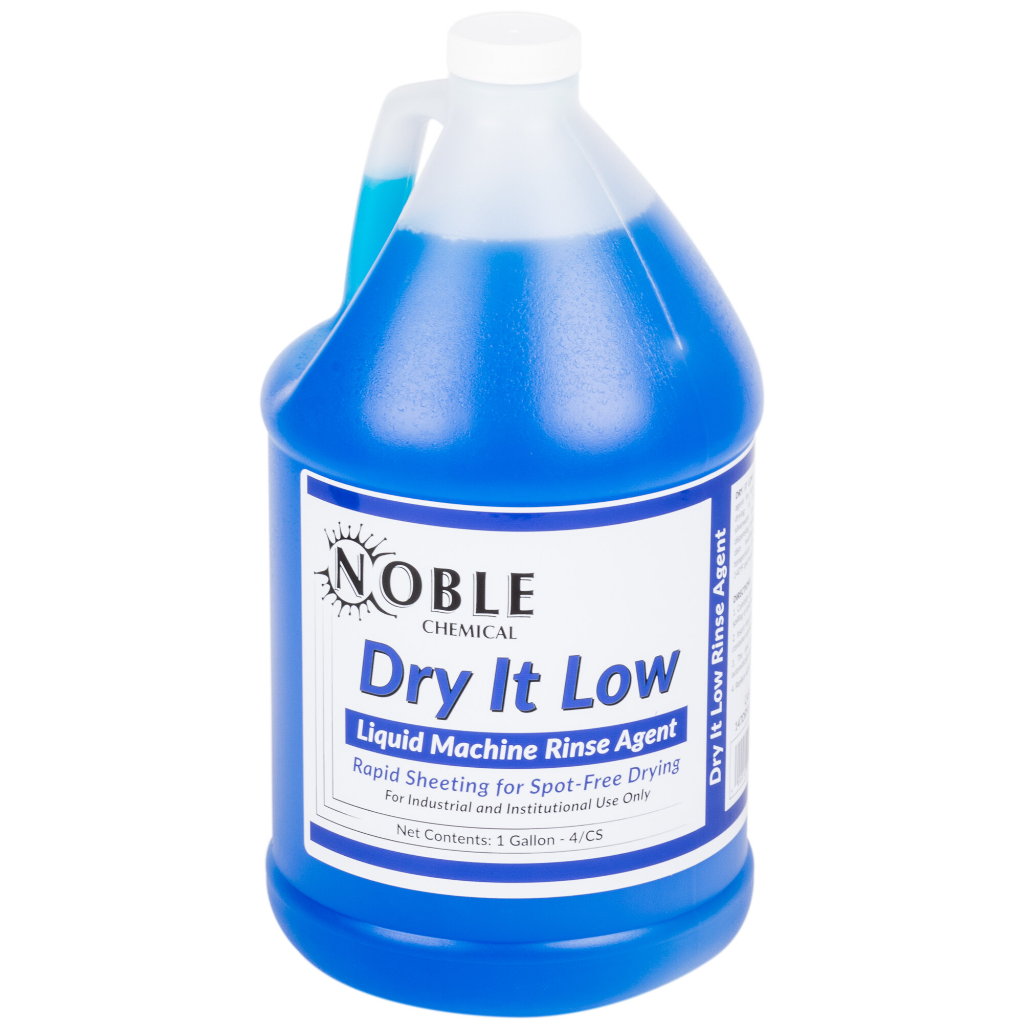 1 Gallon Noble Chemical Dry It Low Rinse Aid / Drying Agent for Low