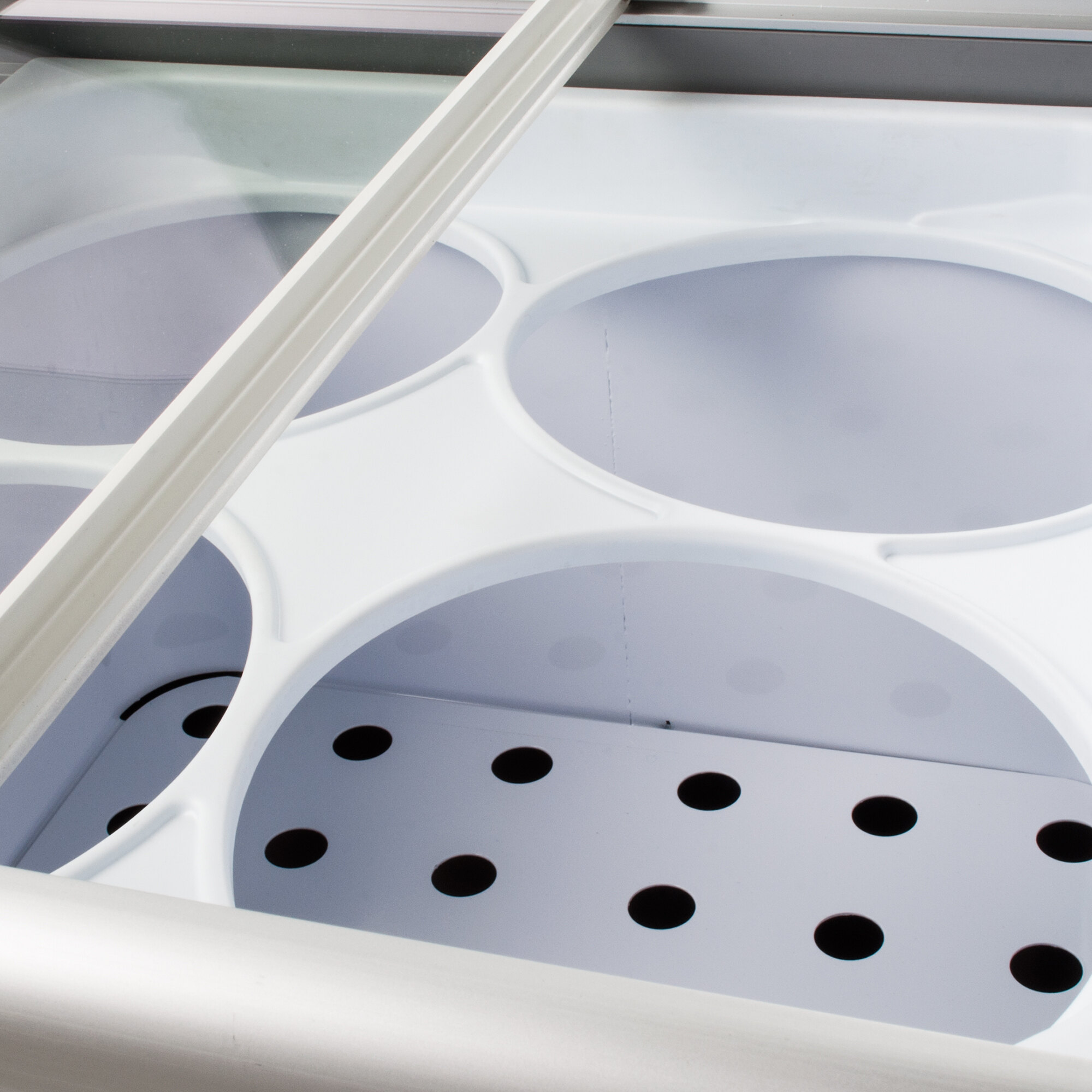 Excellence EDC8C 48" Curved Glass Ice Cream Dipping