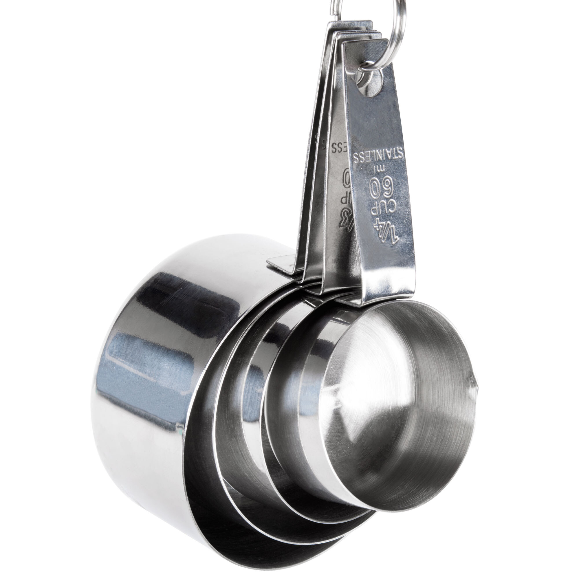 4Piece Standard Stainless Steel Measuring Cup