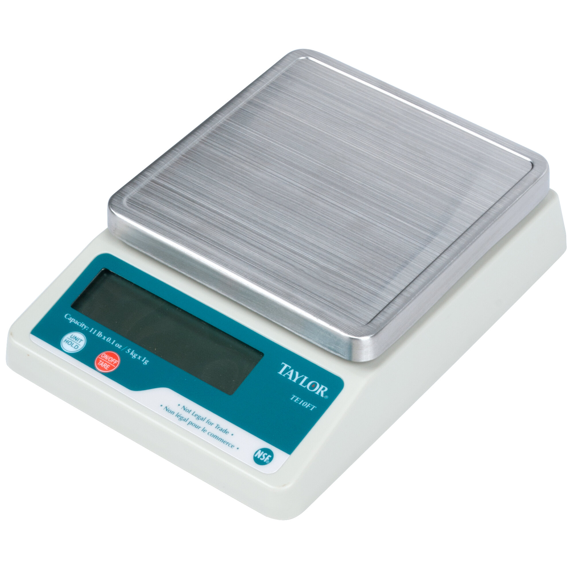 Taylor TE10FT 11 lb. Compact Digital Portion Control Scale