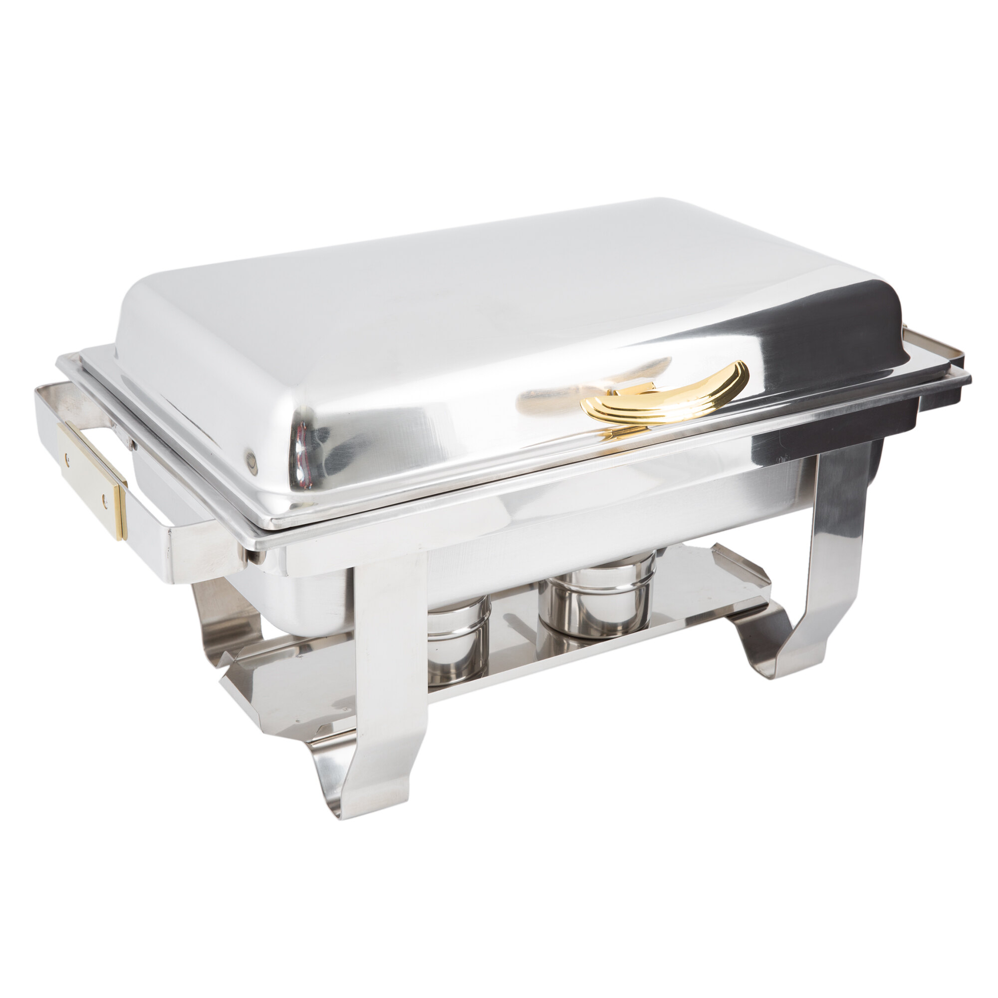 9 Qt. Chafing Dish 9 Quart Full Size Chafing Dish With Gold Accent