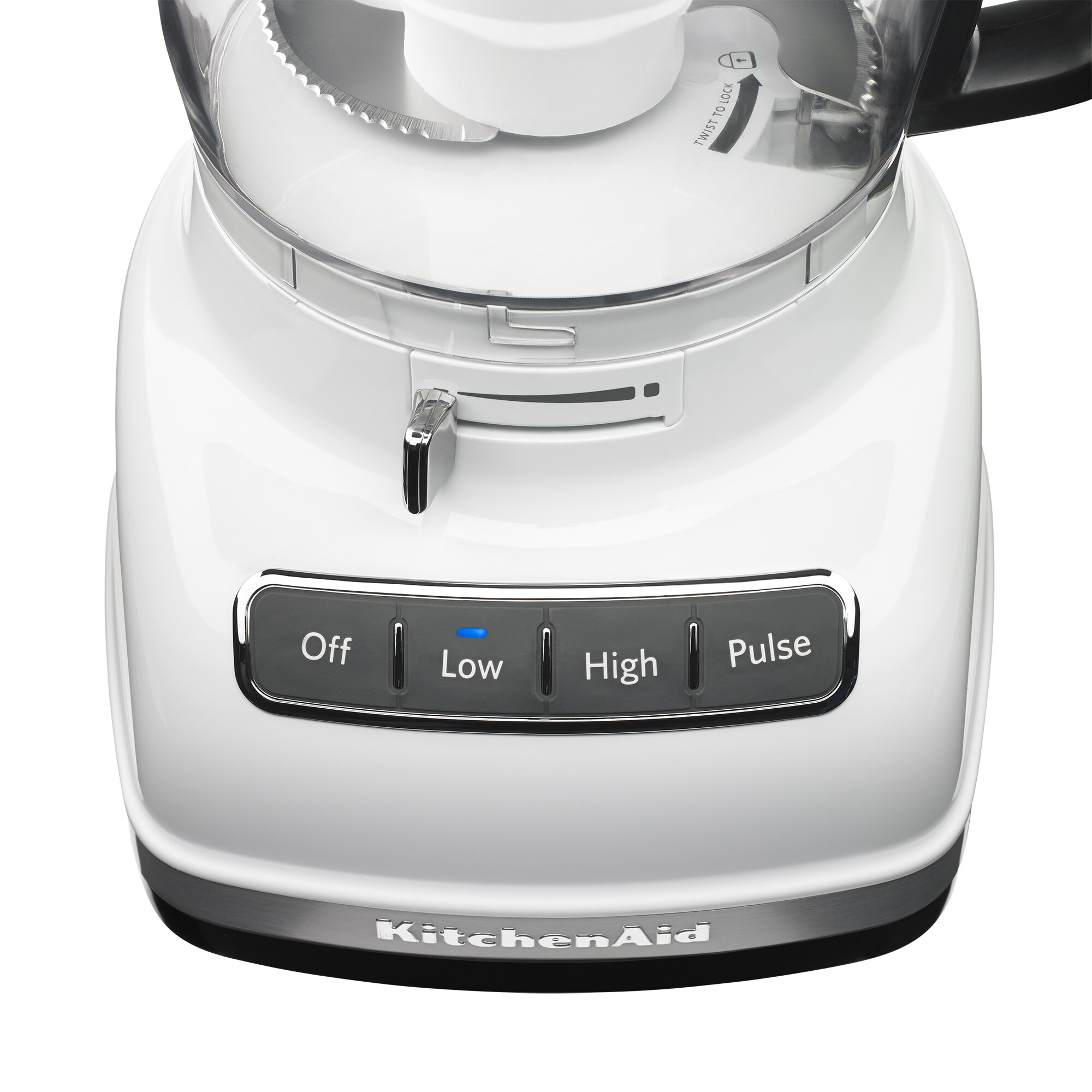 KitchenAid KFP1133WH White 11 Cup Food Processor with ExactSlice System