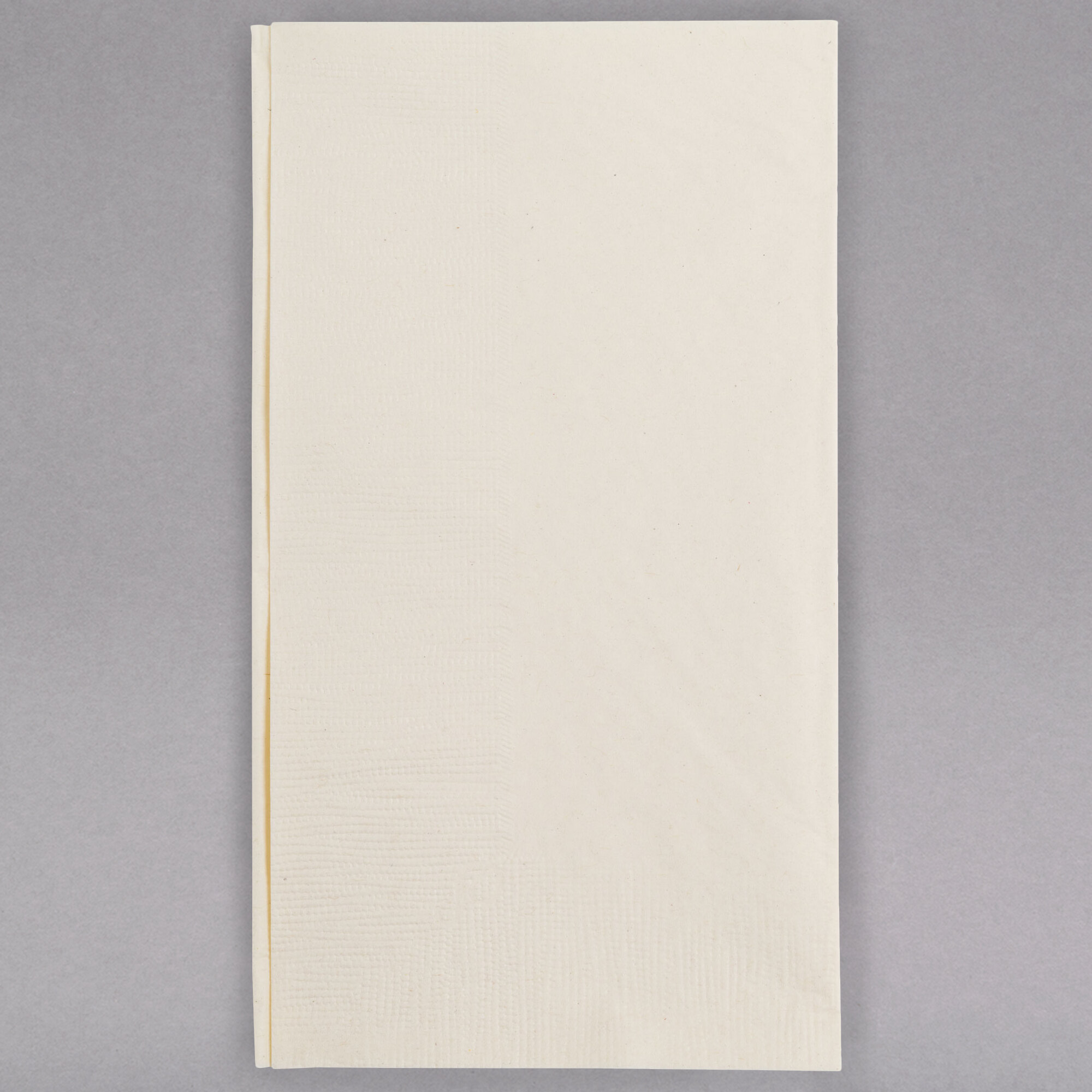 Ecru / Ivory Paper Dinner Napkin, Choice 2Ply, 15" x 17" 125/Pack