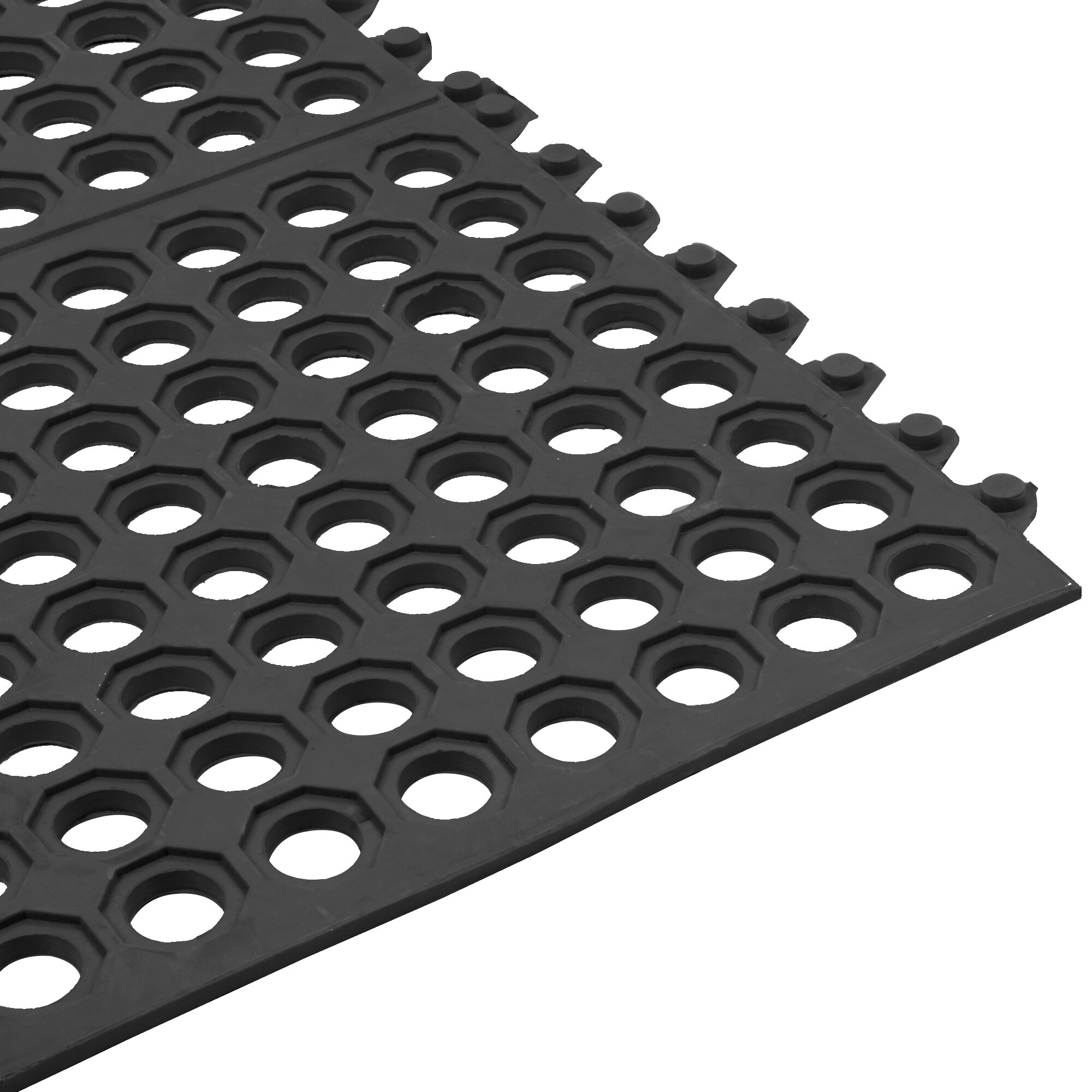 Cactus Mat 2523C35 VIP Prima 3' x 5' Black Connectable AntiFatigue