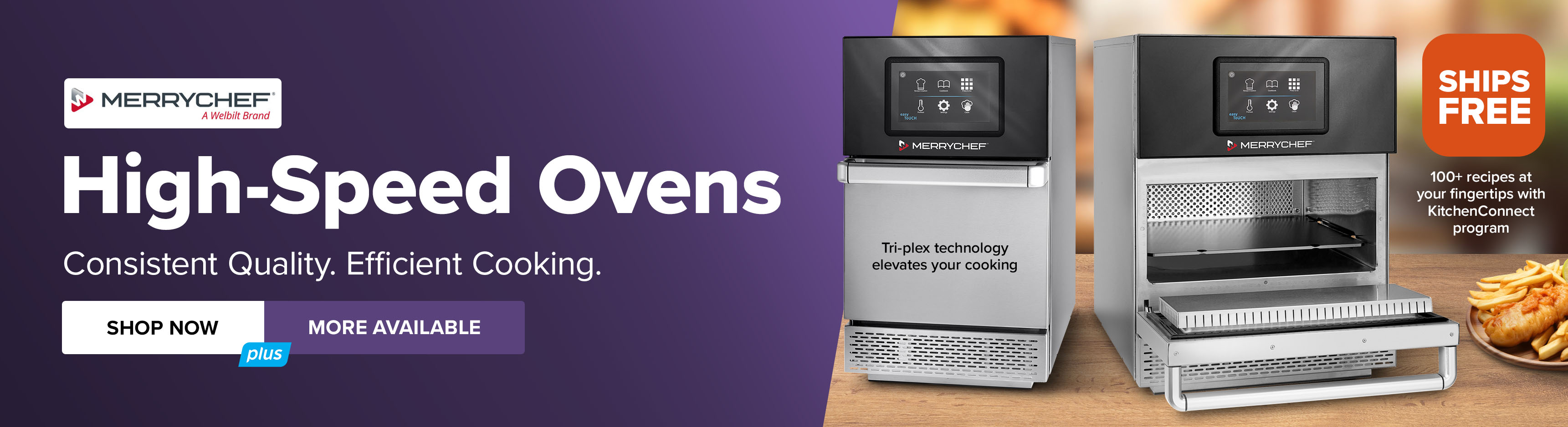 MerryChef High Speed Ovens. Consistent Quality. Efficient Cooking. Shop Now