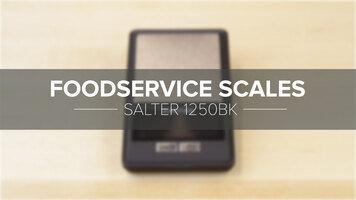 Taylor 1250BK Salter 16 oz. Ultra Fine Compact Digital Scale