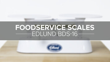 Edlund 16lb. Baker's Scale