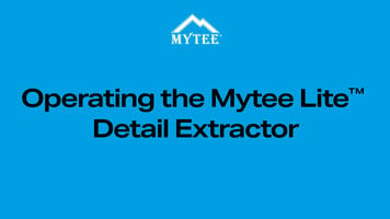 Mytee | Operating the Mytee Lite Detail Extractor