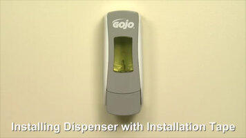GOJO® ADX-7 Manual Soap Dispenser: Installation