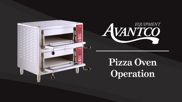 Avantco Digital Pizza & Bakery Oven Operation Instructions