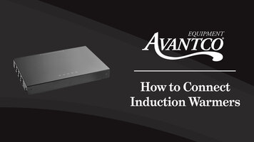 How to Connect Avantco Induction Warmers with Daisy-Chain