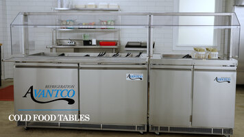 Avantco Refrigerated Cold Food Tables