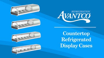 Avantco Refrigerated Display Cases