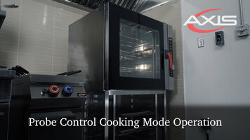Axis Combi Oven: Probe Cooking