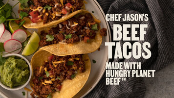 Beef Tacos made with Hungry Planet Beef™