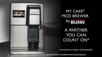 Bunn My Cafe MCO Automatic Brewer