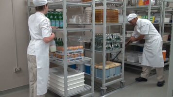 Cambro Camshelving®: High Density Track System