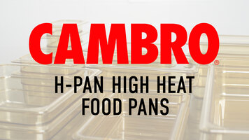 Cambro H-Pan High Heat Food Pans