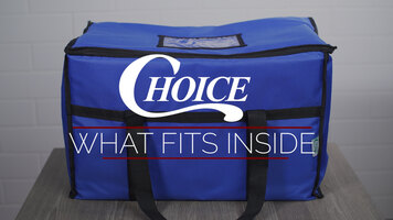 What Fits Inside a Choice Insulated Leak-Resistant Cooler Bag?