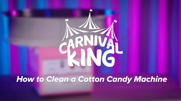 How to Clean a Carnival King Cotton Candy Machine