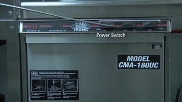 CMA 180UC Undercounter Dishwasher Installation Part 2