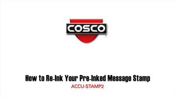 Re-inking Your Accustamp Pre-Inked Message Stamp