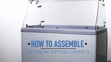 How to Assemble an Avantco Ice Cream Dipping Cabinet