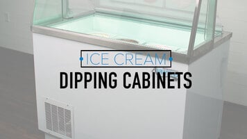 Avantco Ice Cream Dipping Cabinets
