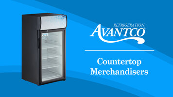 Avantco Countertop Merchandisers