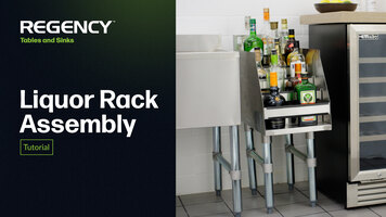 Regency Liquor Display Rack Assembly
