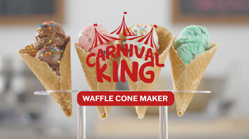Carnival King Waffle Cone Maker