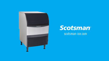 Scotsman Essential Undercounter Video - Reliability