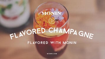 Flavored Champagne by Monin