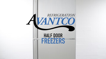 Avantco Stainless Steel Half Door Freezers